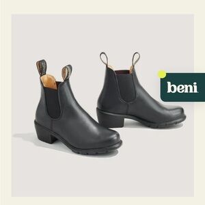 Blundstone heeled Chelsea boot. Women’s 8.5/38.5 Black **EUC**